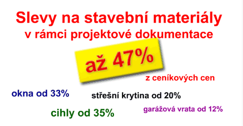 Slevy na stavební materiály